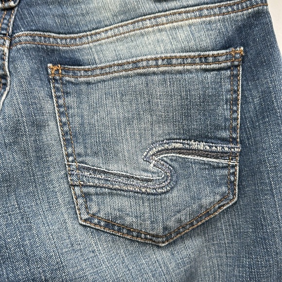 Silver Jeans Co Girlfriend Mid Rise Slim Leg
Classic Stretch Jeans - Size 28 - Picture 7 of 10